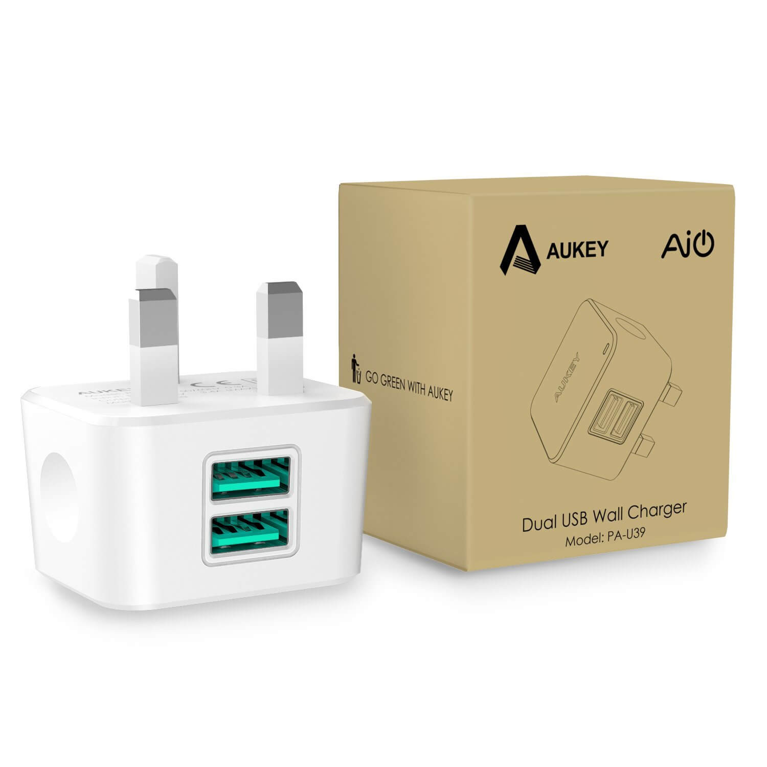 aukey usb dual port wall charger white61 7jccu6dl. sl1500 .jpg
