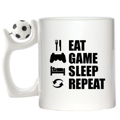 eat sleep game repeat ps design mug with spinning football handle 41mg2b5rtqgl.jpg