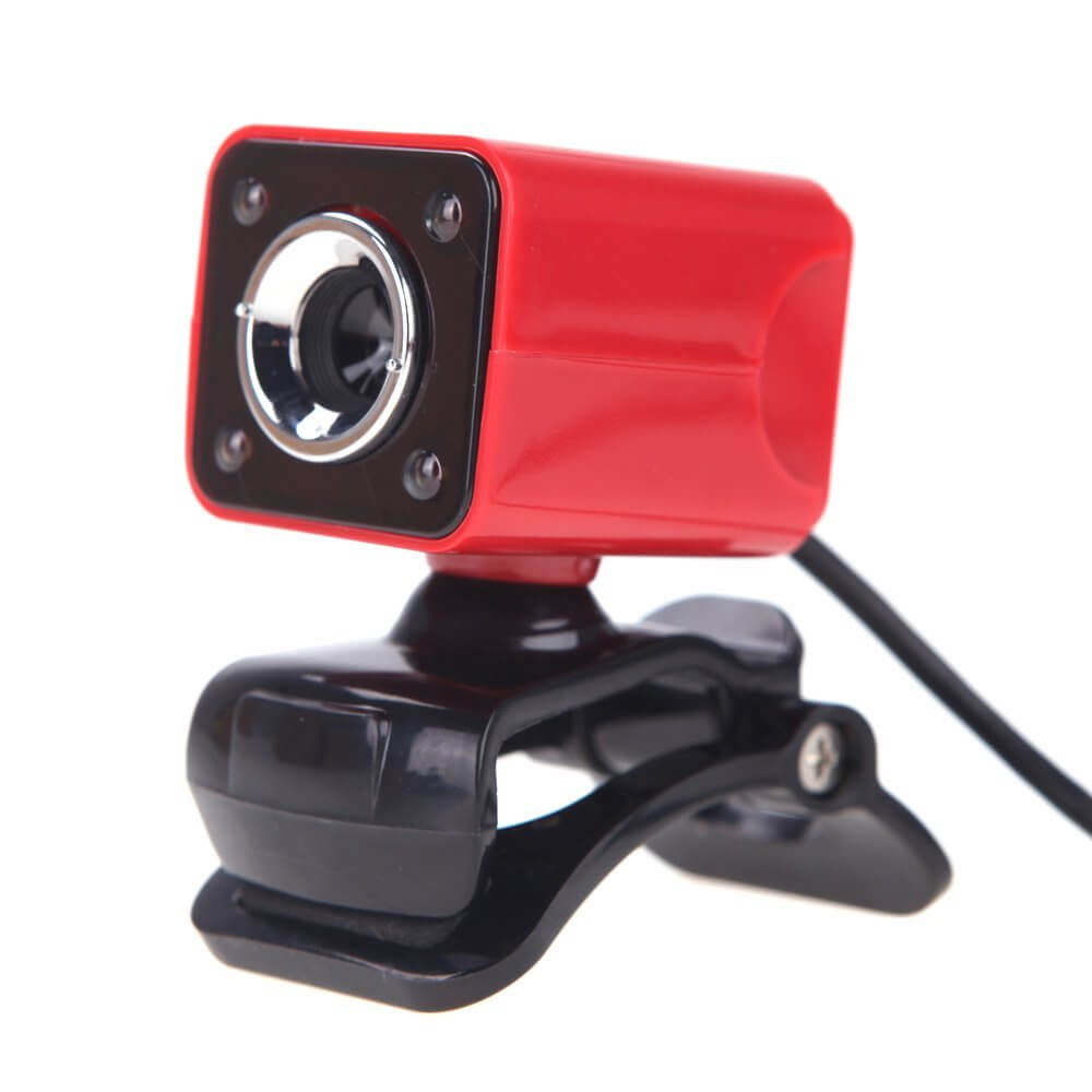 kkmoon usb 2.0 12 megapixel hd camera web cam with mic clip on night vision 360 degree for desktop skype computer pc laptop red shell 51skryc1mrl. sl1000 .jpg