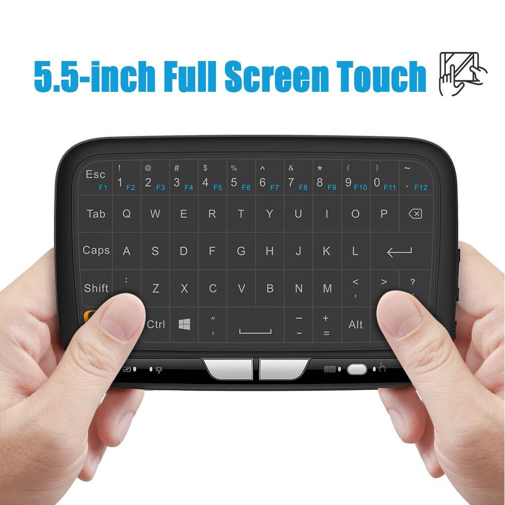 meerveil h18 2.4ghz mini wireless touch keyboard touchpad mouse remote control for windows android tv box xbmckodihtpc iptv pc ps3 xbox 36061jci7c5oal. sl1001 .jpg