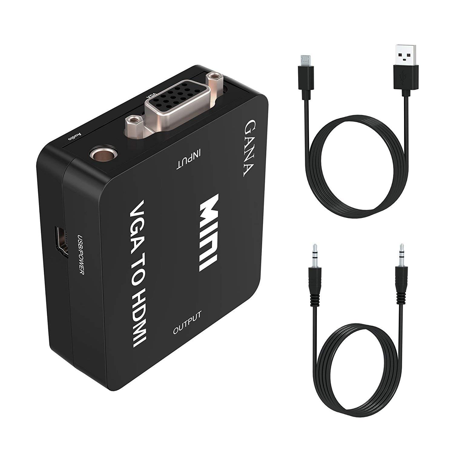 vga to hdmi 1080p full hd mini vga to hdmi audiovideo converter adapter box with usb cable and 3.5mm audio port cable black by gana711zqdrsdvl. sl1500 .jpg